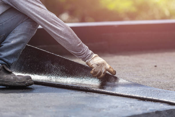 Professional Wet Basement Repair technician working in Montgomery, IL